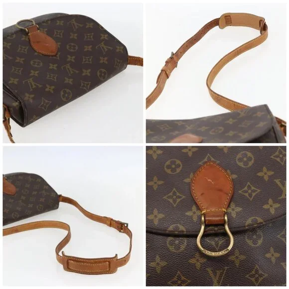 LOUIS VUITTON Monogram Saint Cloud GM Shoulder Bag M51242 LV Auth bs31698 - Picture 16 of 16